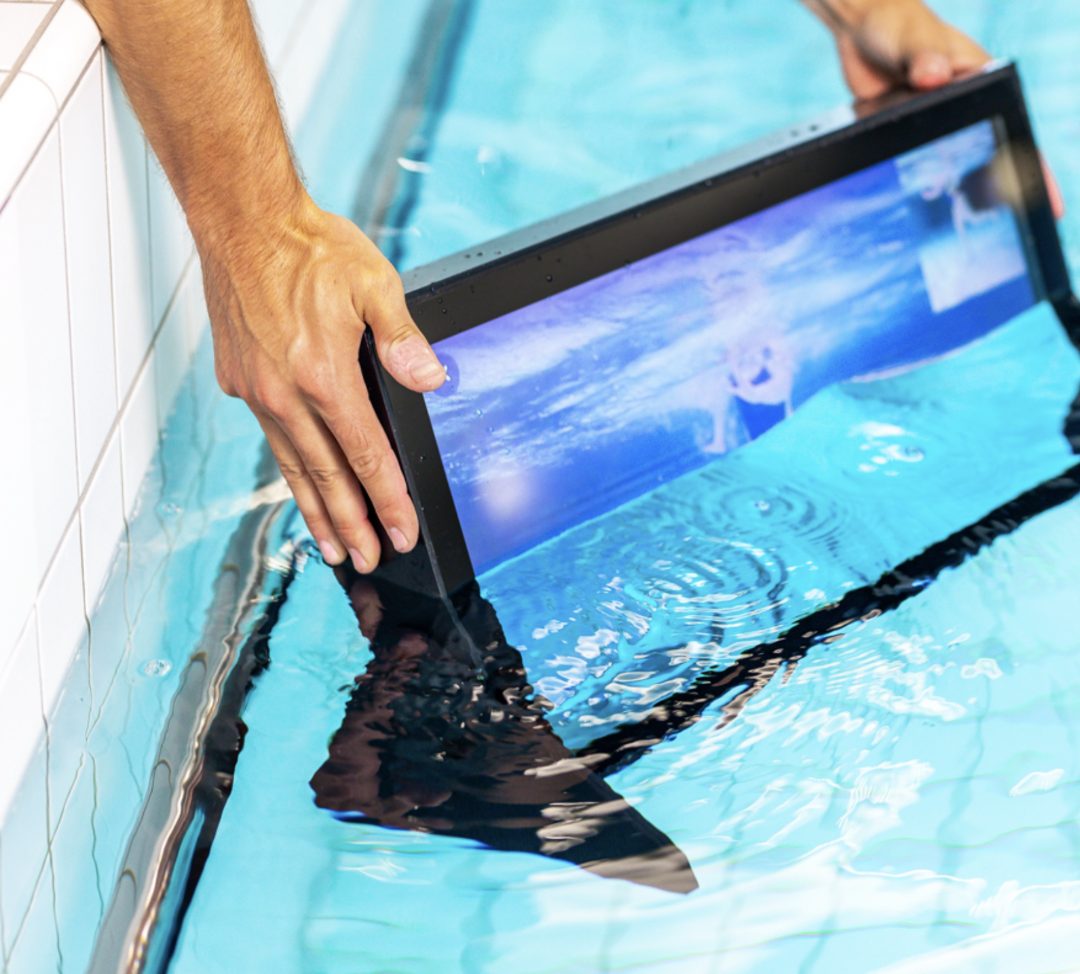 Is it safe to have the screen next to the pool?